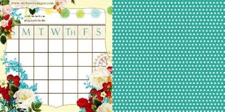 Papier do scrapbookingu dwustronny 30,5 x 30,5 cm PARTY TIME 12 szt. webster`s pages